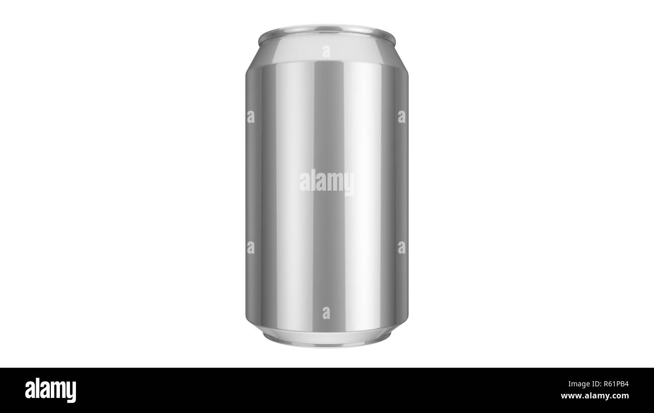 Lattina di alluminio Foto Stock