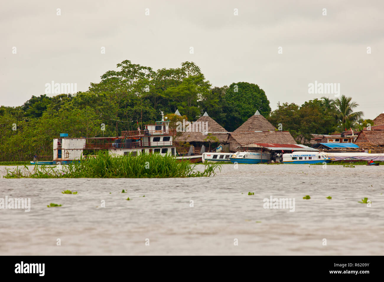 Amazon momento ,Iquitos, Perù Foto Stock