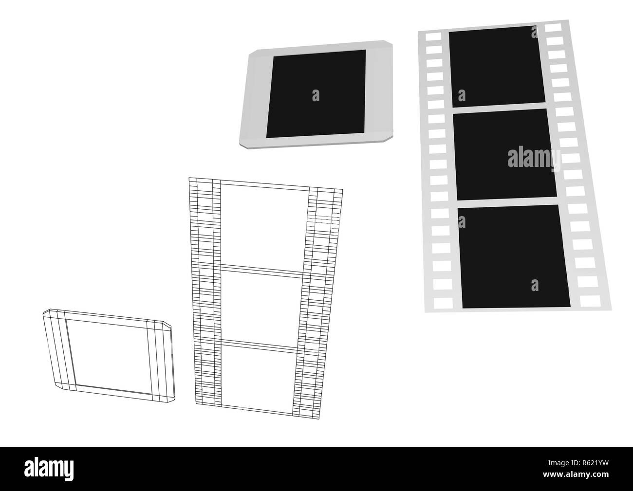 Film e diapositive Foto Stock