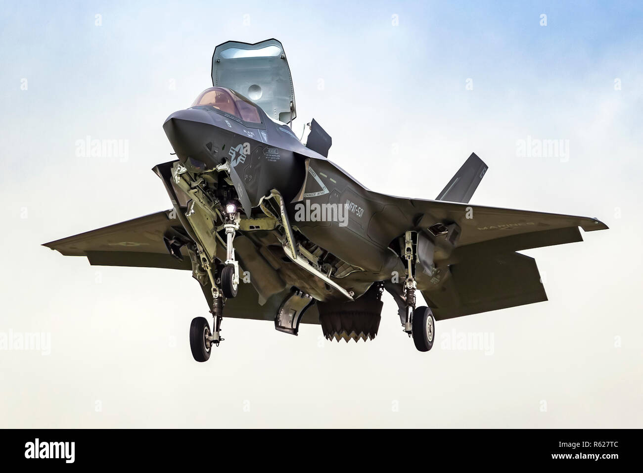 US Marine Corps F-35 Lightning II , fotografati a Royal International Air Tattoo (RIAT) Foto Stock