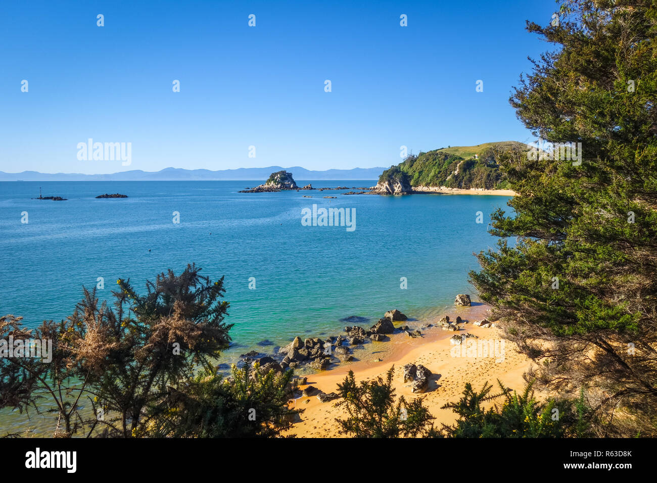 Parco Nazionale di Abel Tasman, Nuova Zelanda Foto Stock
