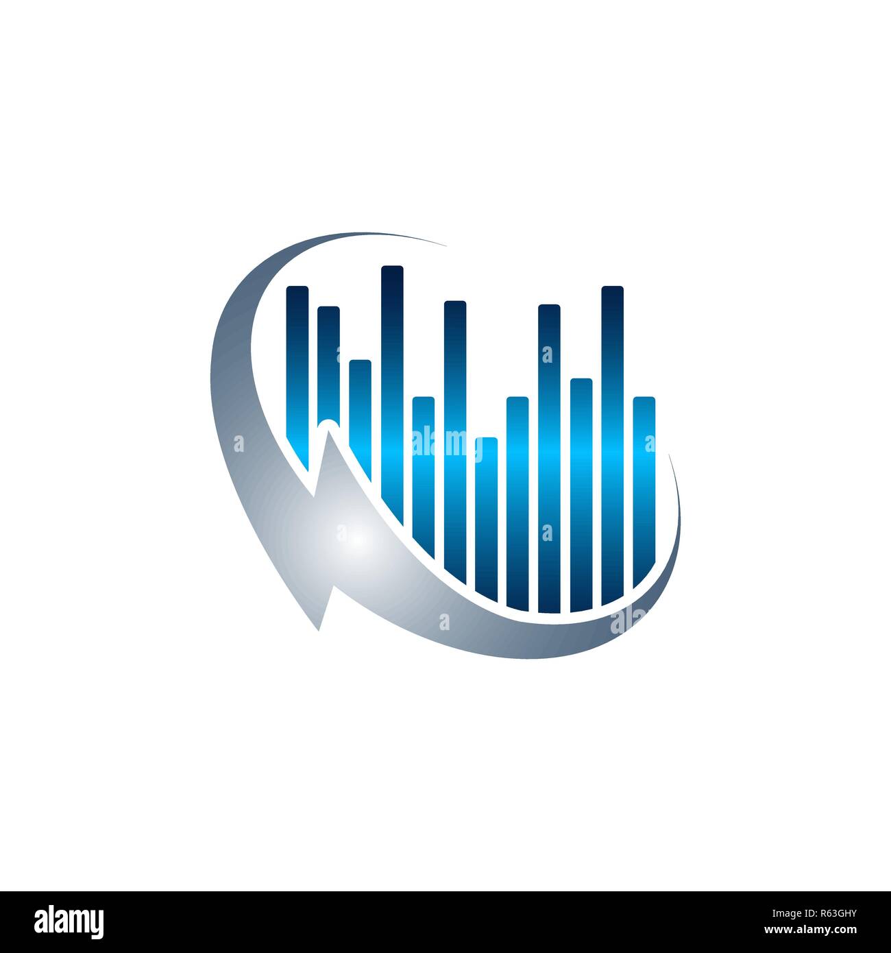 Riciclare Ricicla Energia Power Logo Design Template, Pixel Power Energy Logo elemento di design Illustrazione Vettoriale