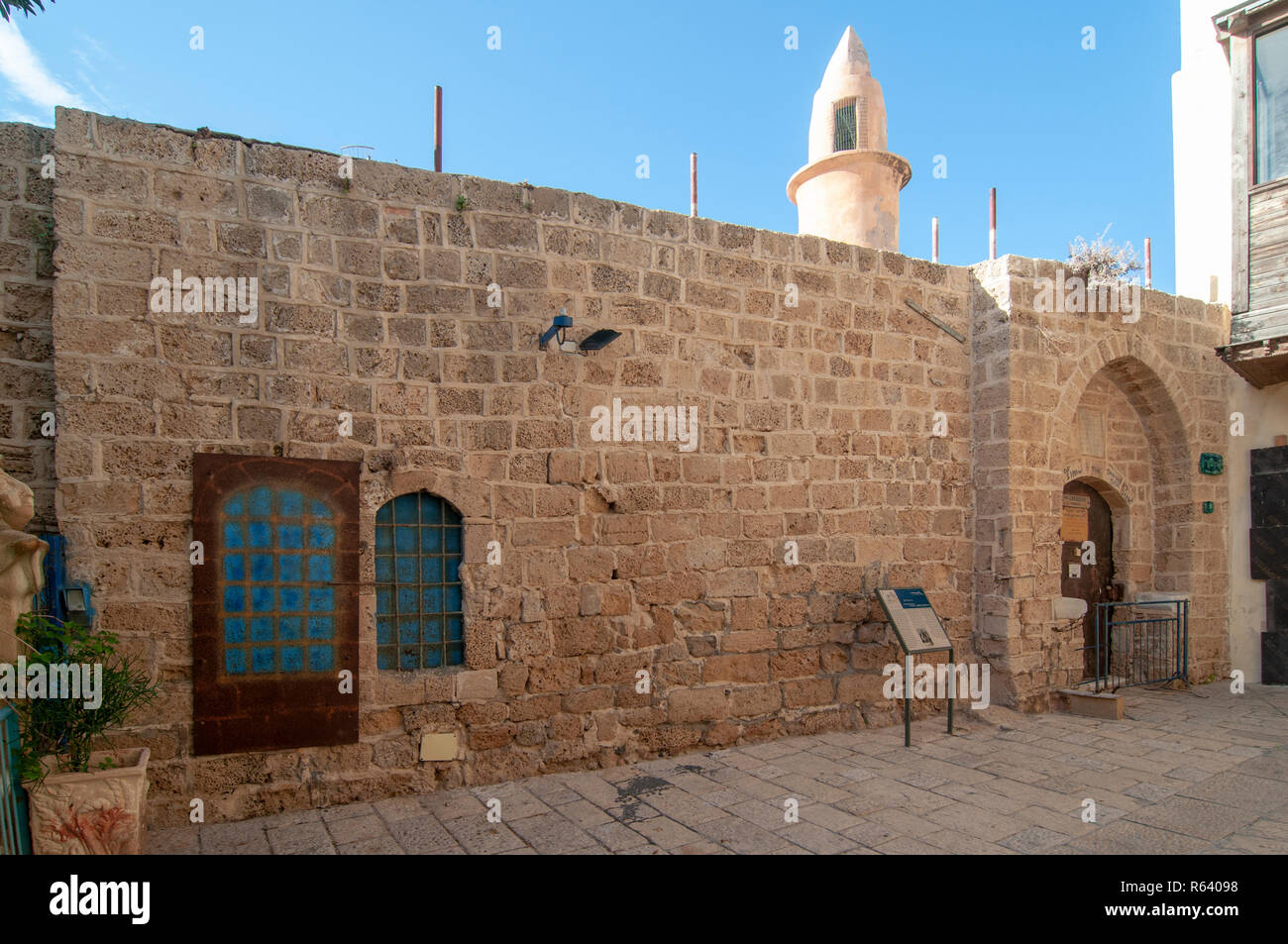 Casa di Simone il conciatore nella vecchia Jaffa, Israele Foto Stock