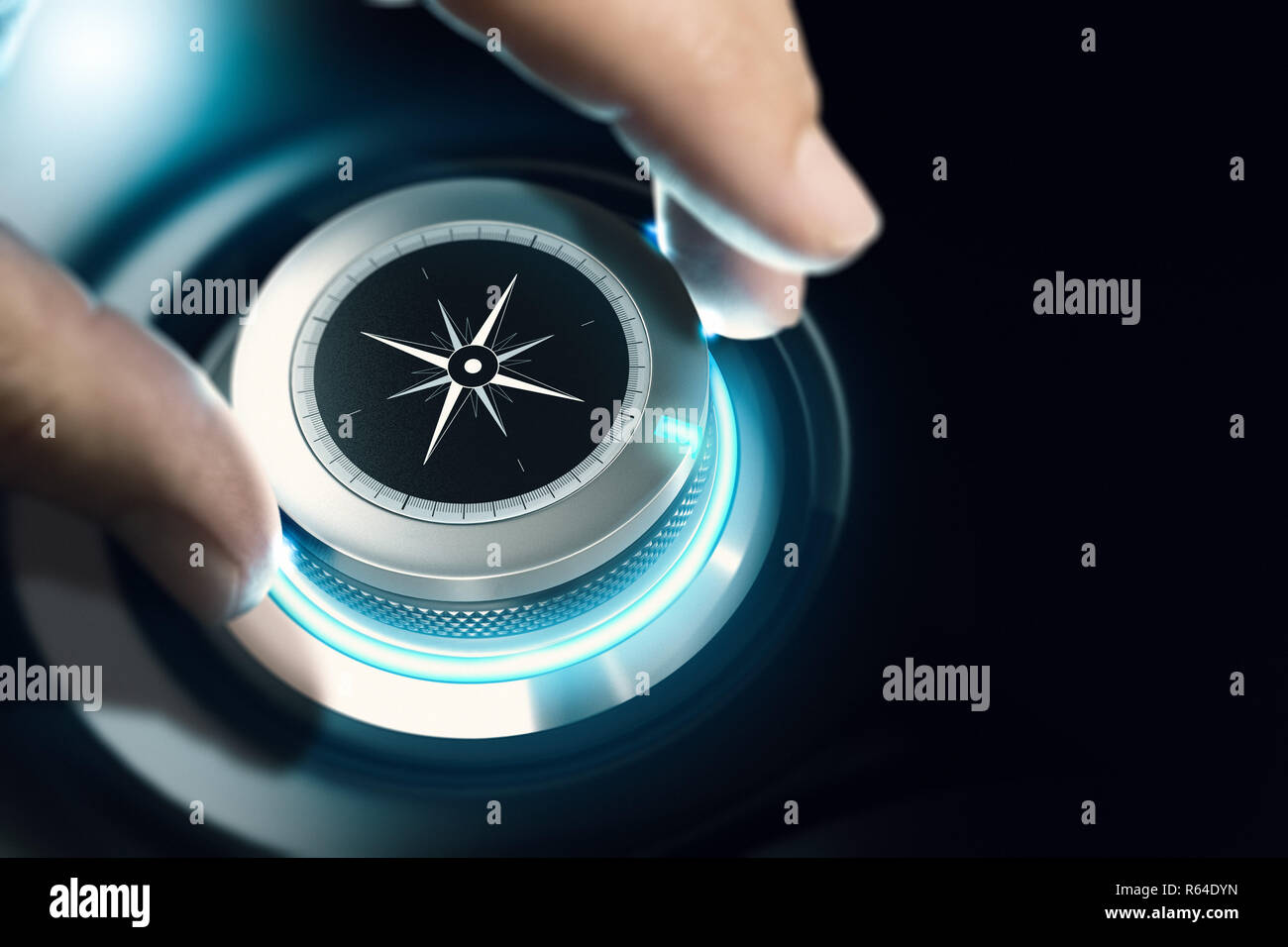 Servizi di consulenza professionale concetto, la visione aziendale o di orientamento professionale Foto Stock