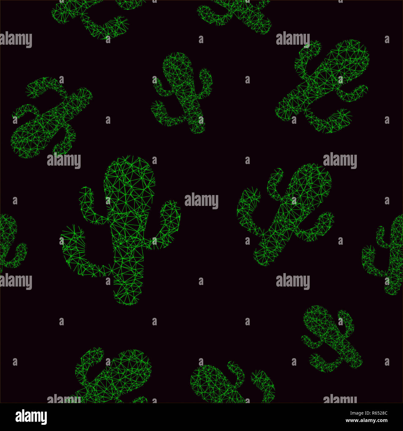 Case sagome sulla notte invernale cielo stellato. Foto Stock