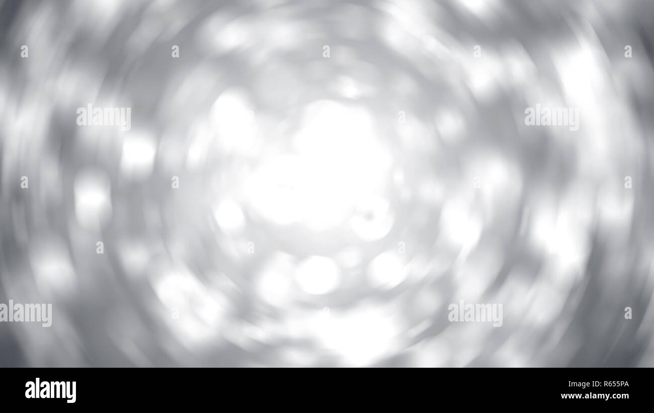 Abstract radiale sfondo argento. Illustrazione Digitale Foto Stock