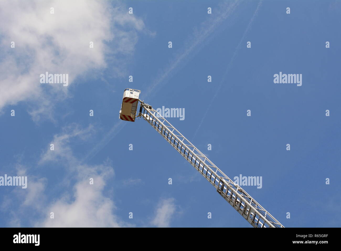 Fire chief con cestello Foto Stock