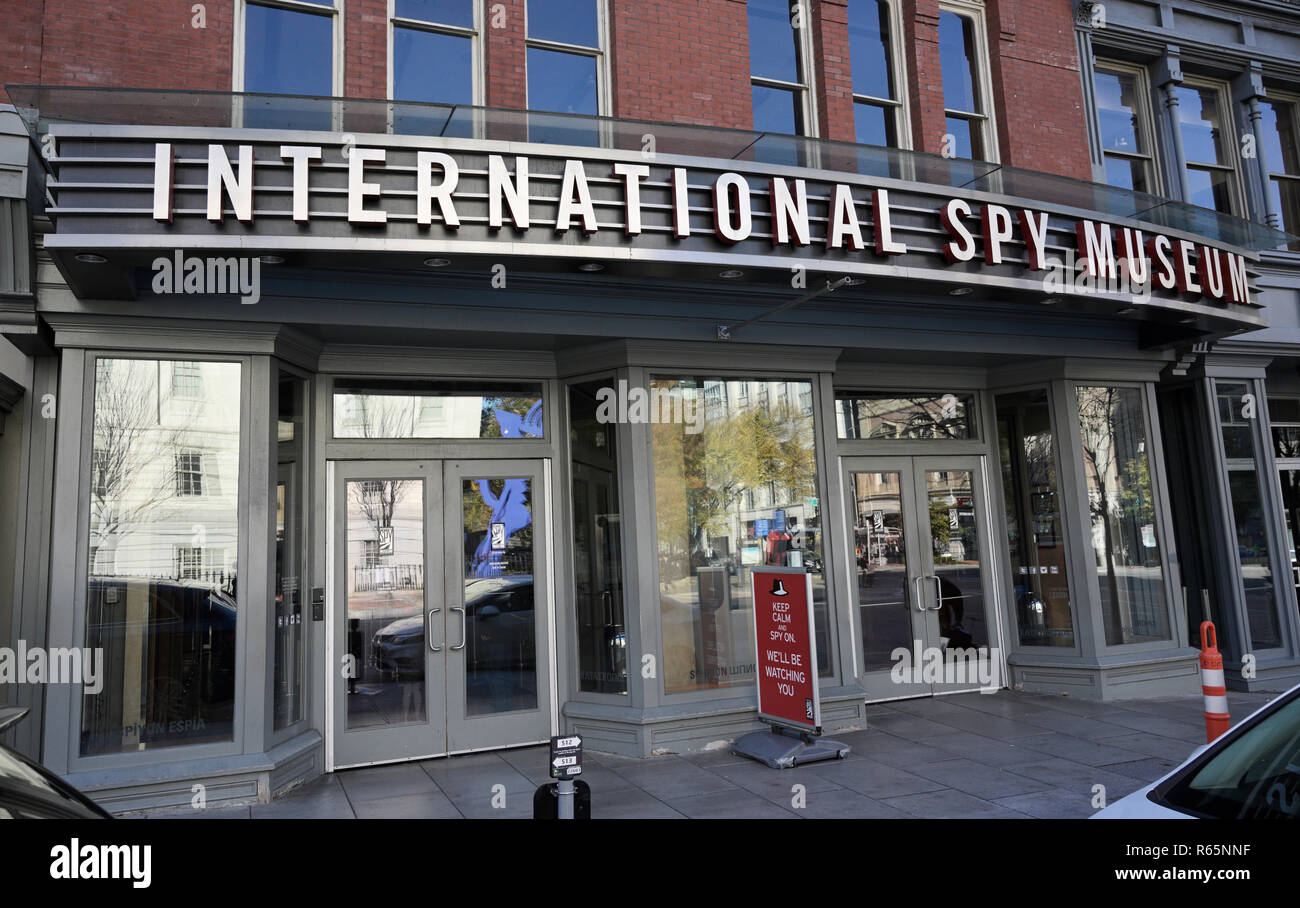 International Spy Museum, Washington D.C. Foto Stock