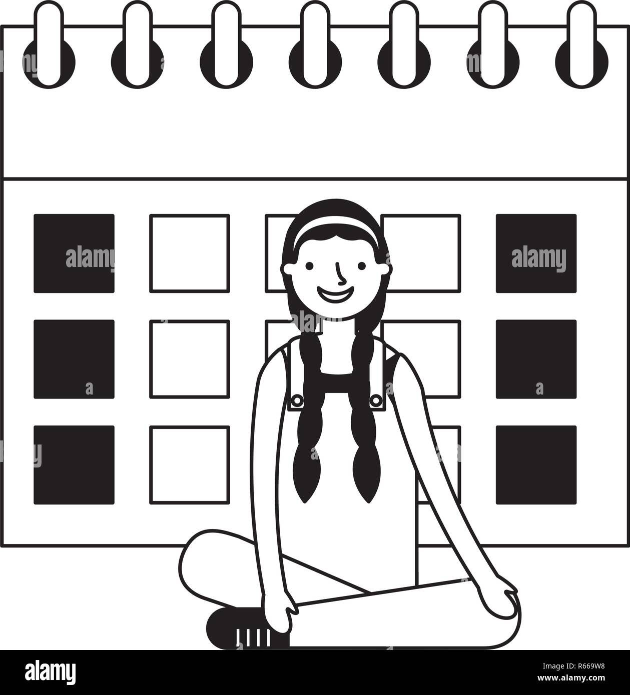 Formazione persone correlate Illustrazione Vettoriale