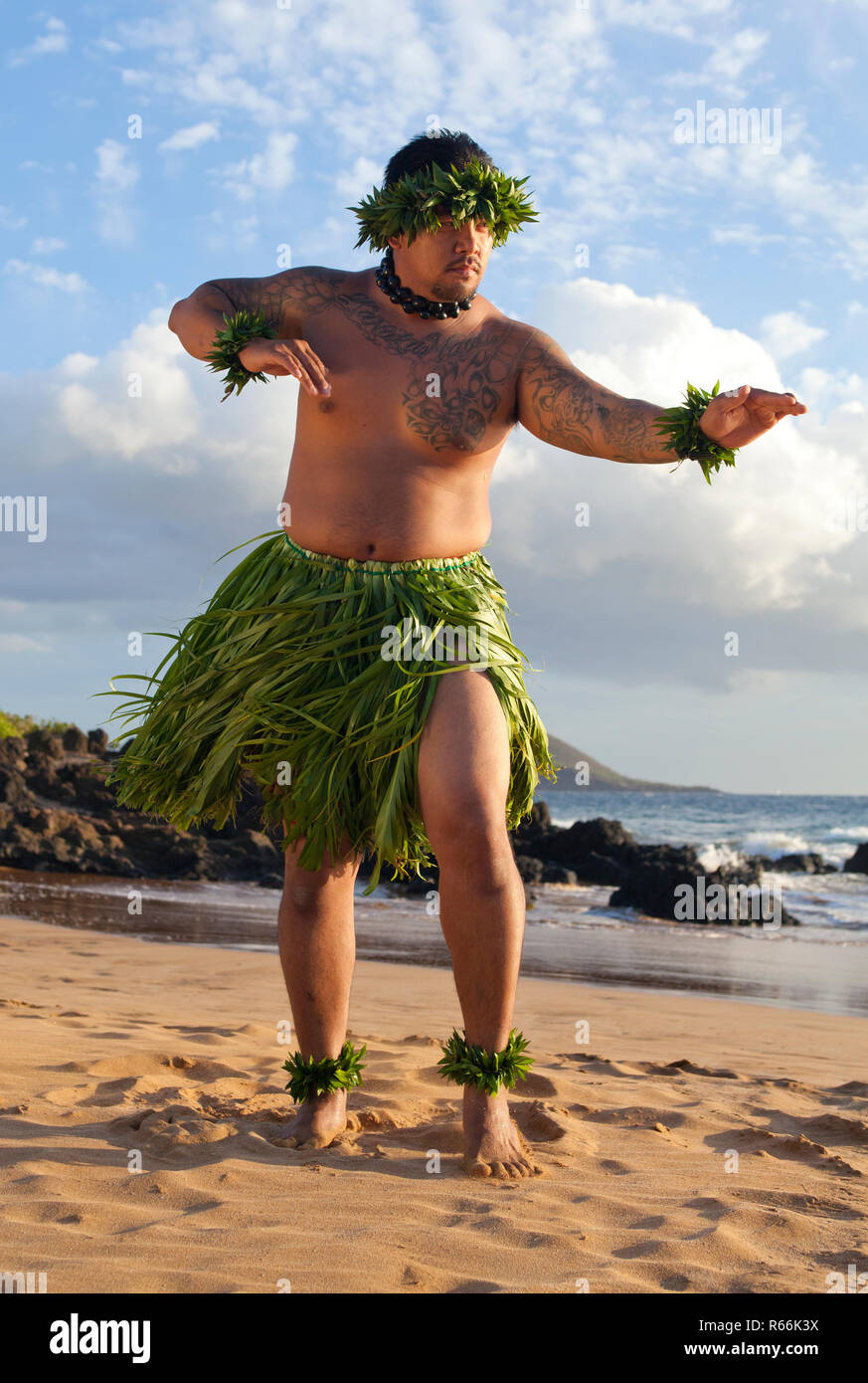 Hawaiian dancer immagini e fotografie stock ad alta risoluzione - Alamy