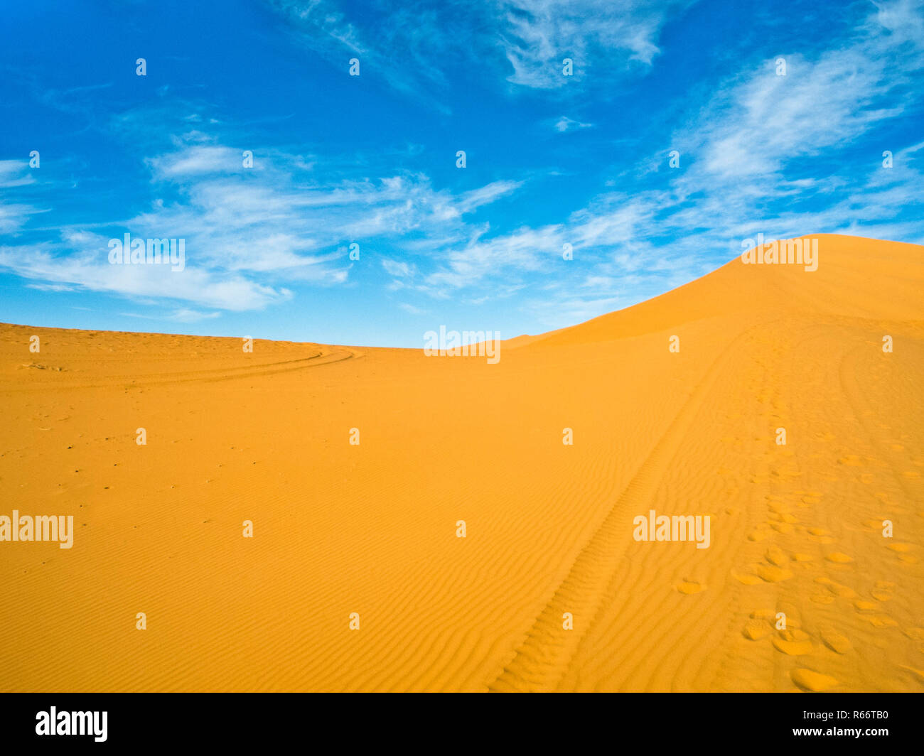 Erg Chubby - deserto marocchino Foto Stock