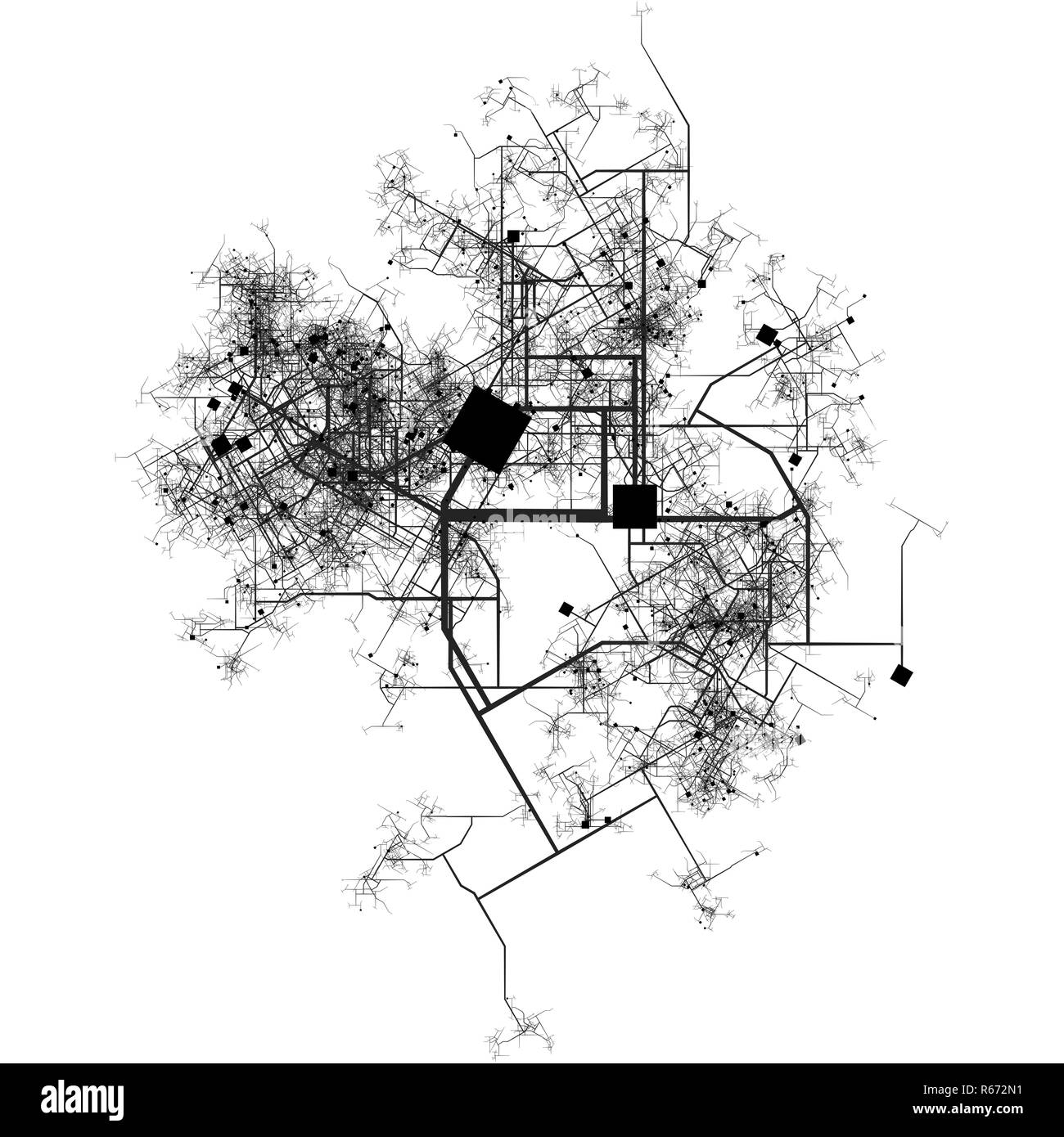 Sistema di trasporto Foto Stock