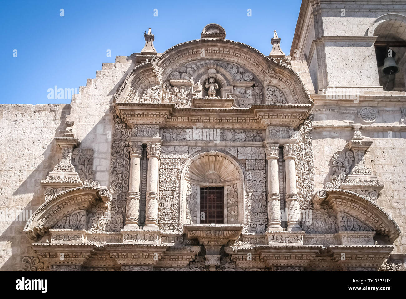 La Iglesia de San Augustin Foto Stock