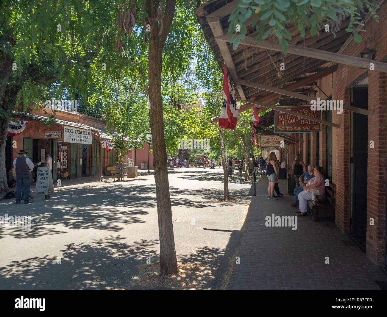 Città di Columbia, oro County, California, Stati Uniti d'America Foto Stock