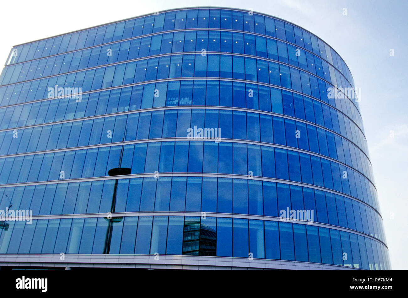 Ufficio di vetro edificio, London, Regno Unito Regno Unito Inghilterra Foto Stock