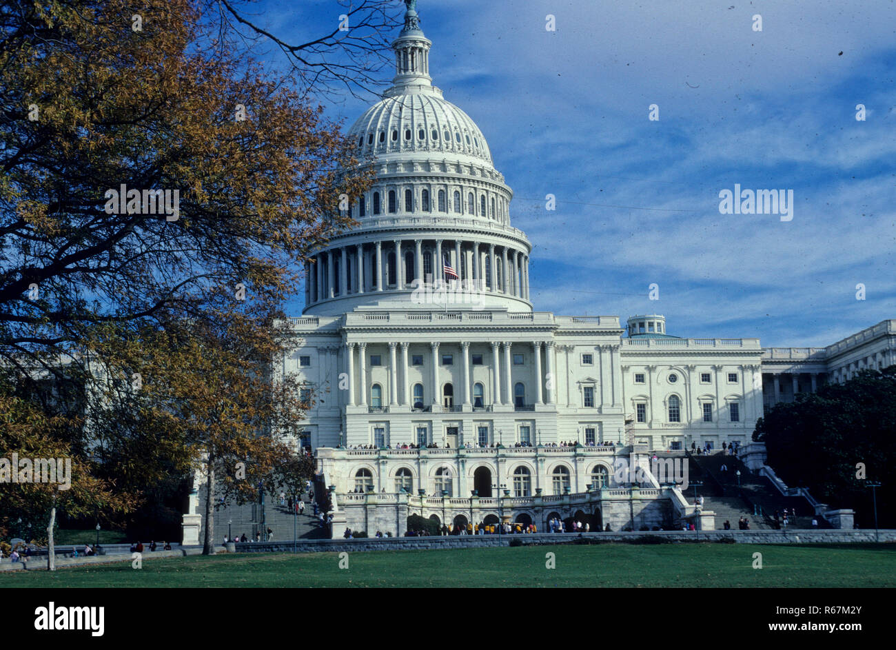 Capitol Hill, US Capitol Building, Washington . DC, capoluogo della regione, U.S.A. Stati Uniti d'America Foto Stock