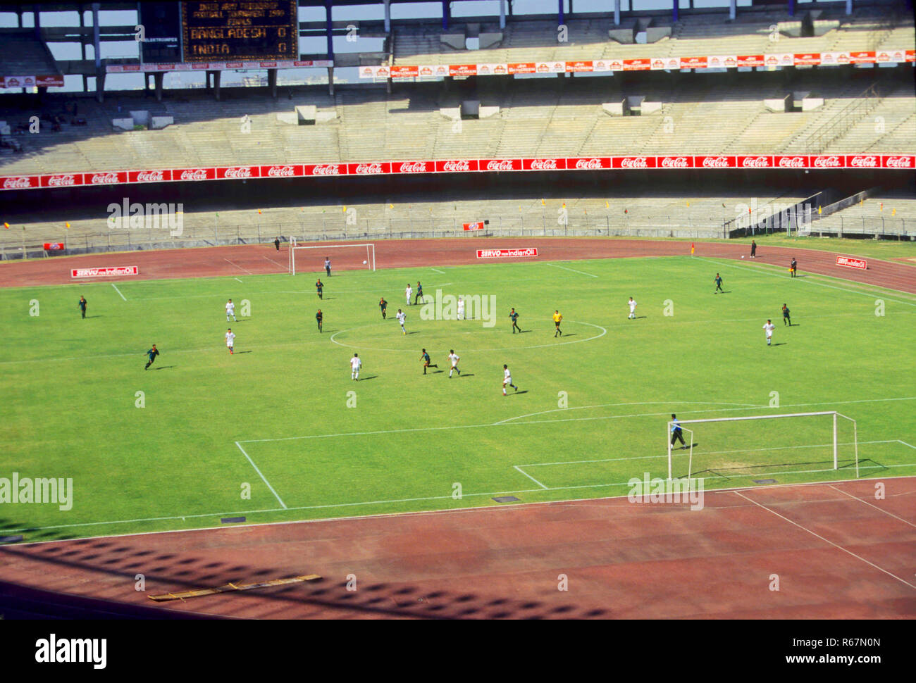 Stadio di calcio Foto Stock