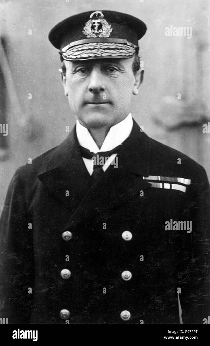 JOHN JELLICOE, primo Earl Jellicoe (1859-1935) Royal Navy officer Foto Stock