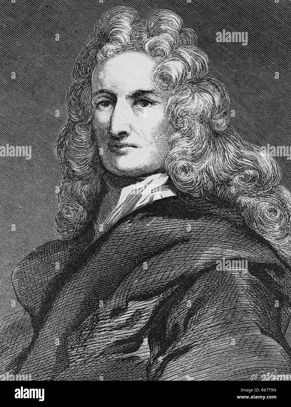 WILLIAM PATERSON (1658-1719) economista scozzese, uno dei fondatori della Banca di Inghilterra Foto Stock