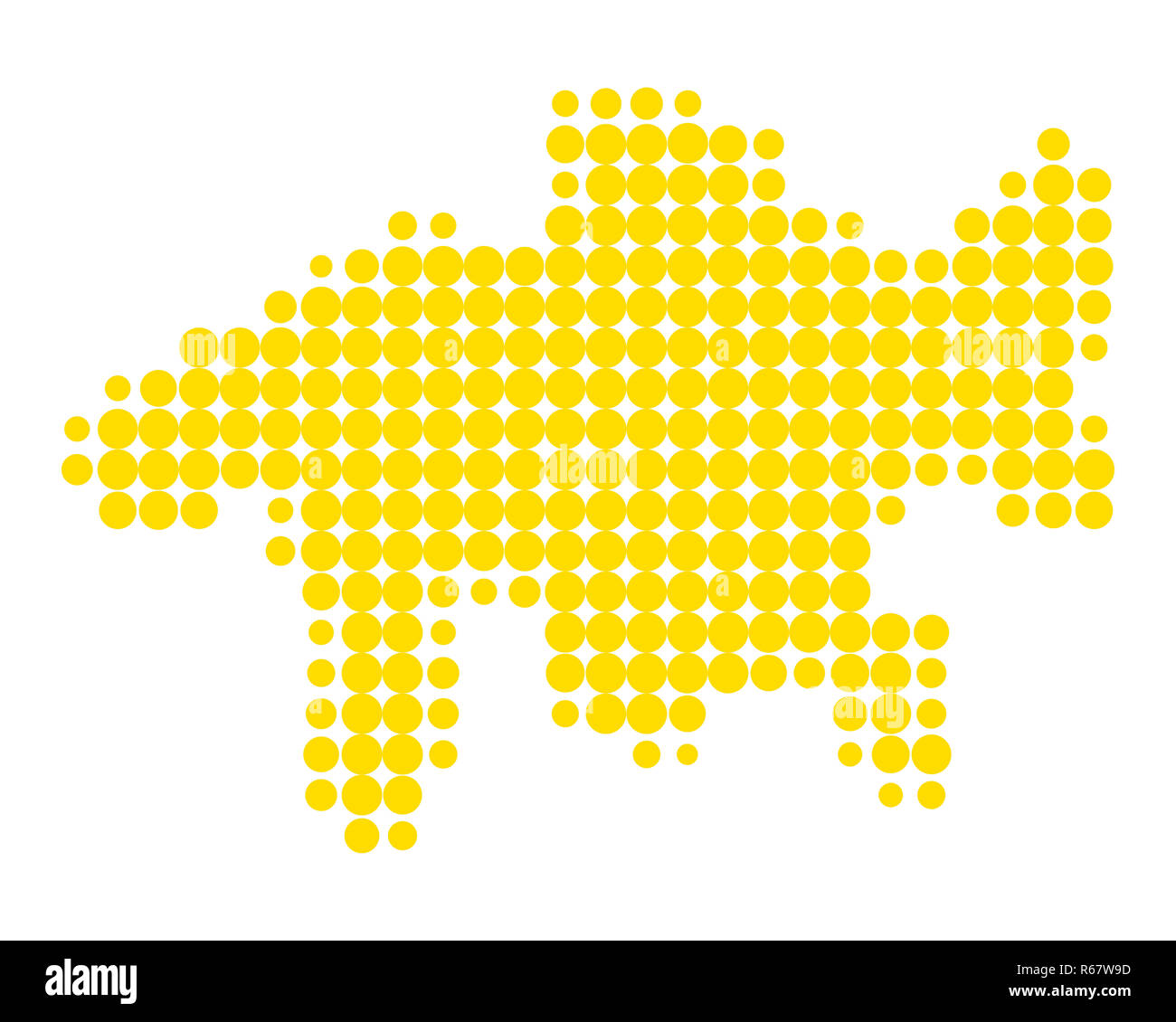 Mappa dei Grigioni Foto Stock