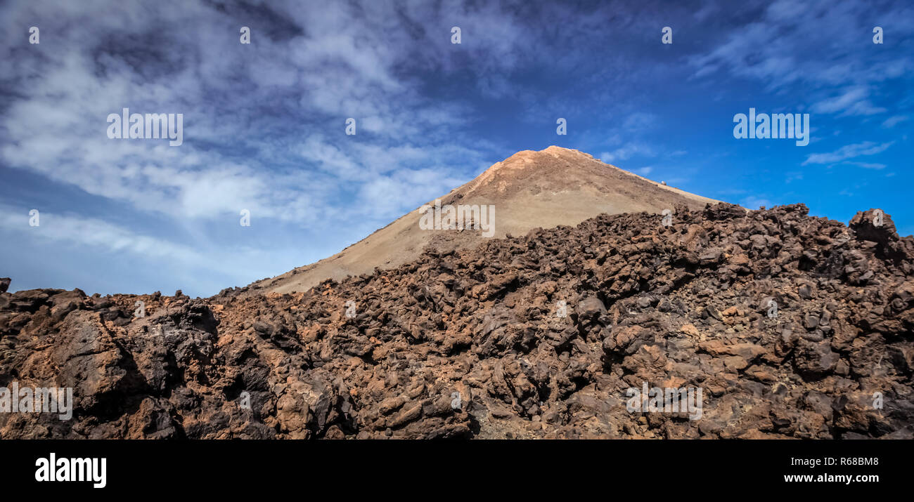 Pico del Teide Foto Stock