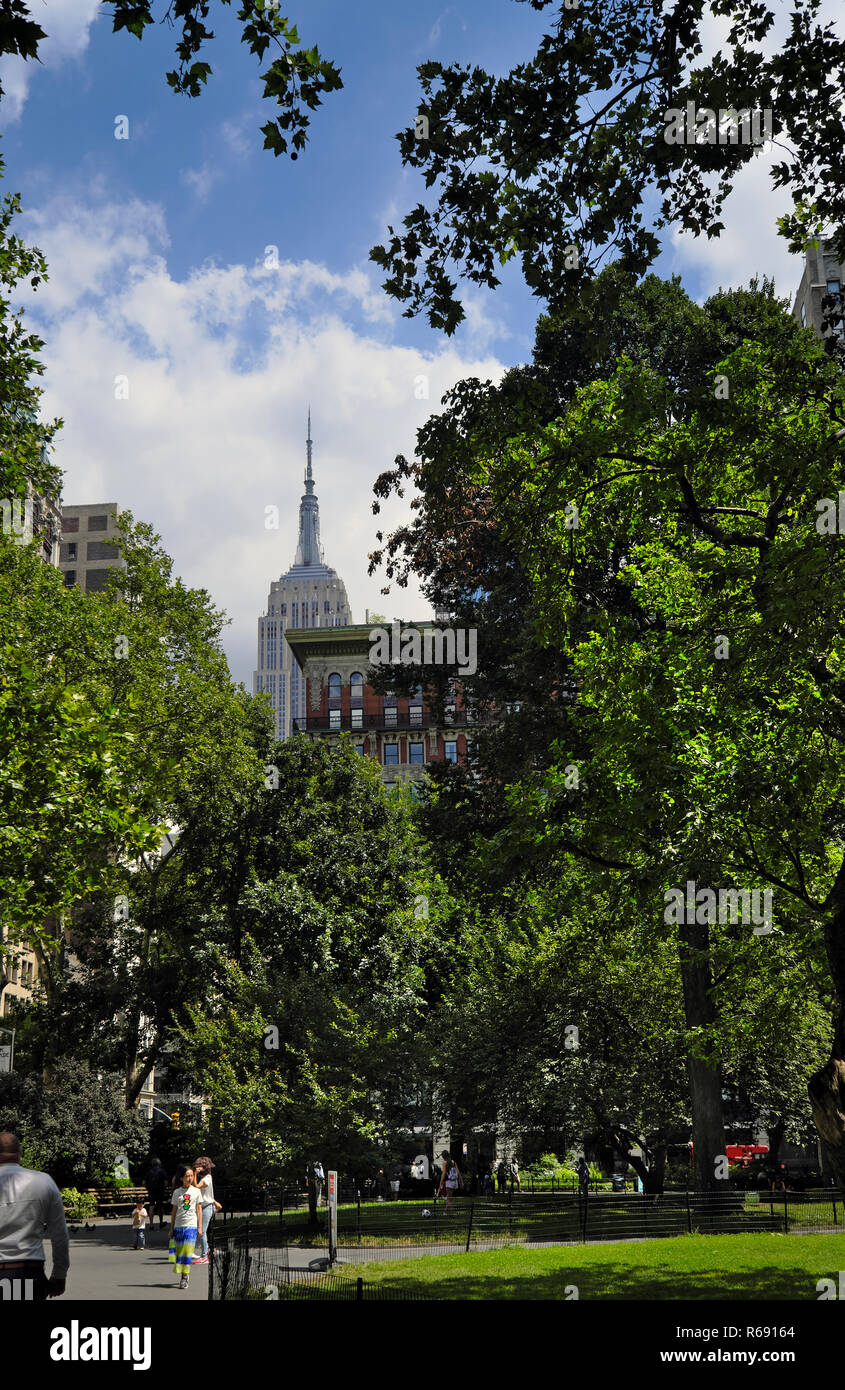 Madison Square Park Foto Stock