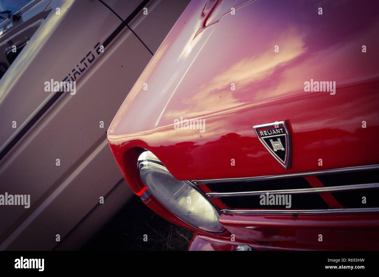 Reliant Robin Foto Stock
