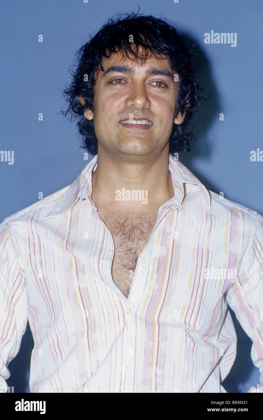 South Asian indian film di Bollywood attore AAMIR KHAN n. MR Foto Stock