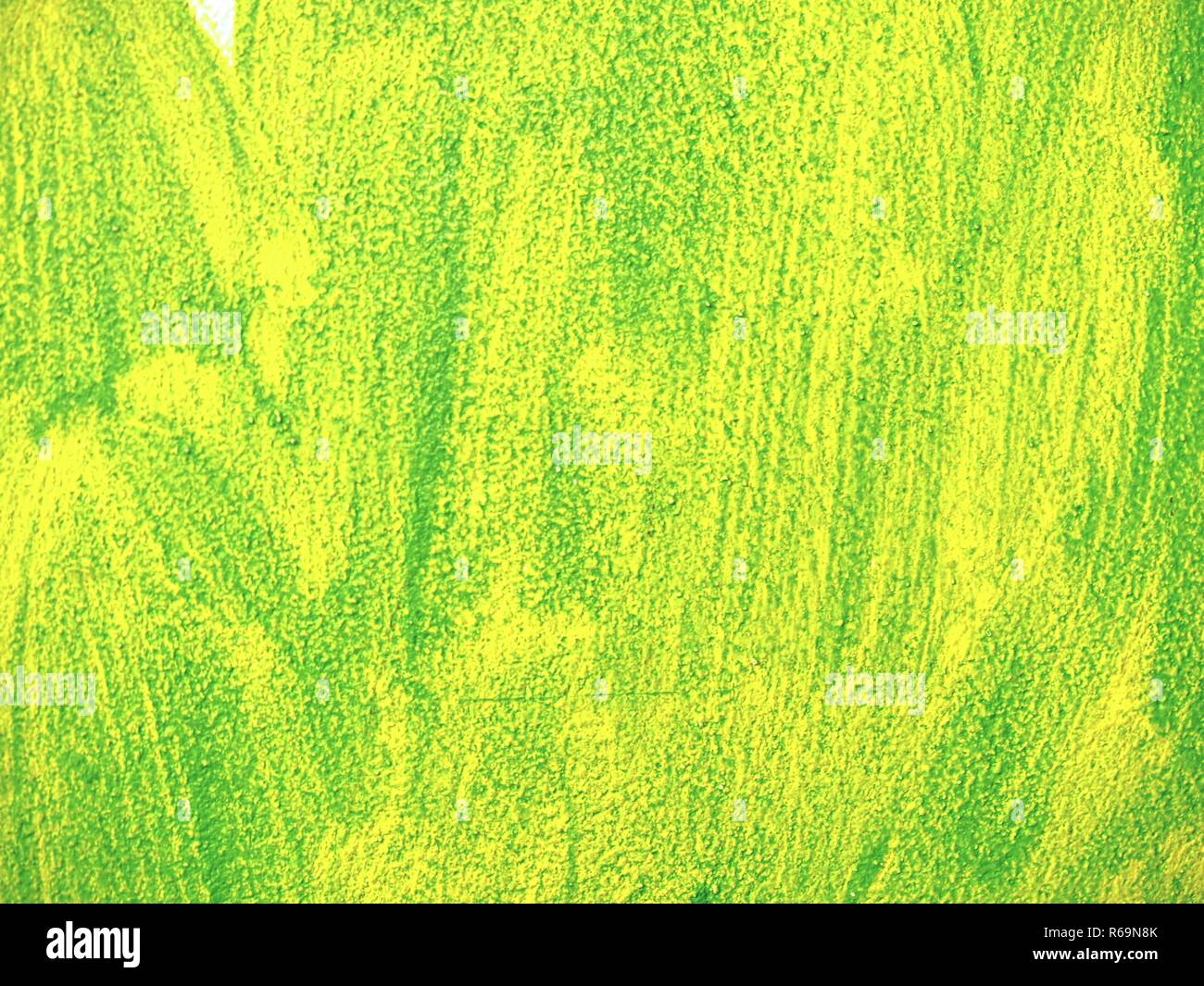 Decorativi In Gesso Di Colore Verde Sulla Parete Tecnica