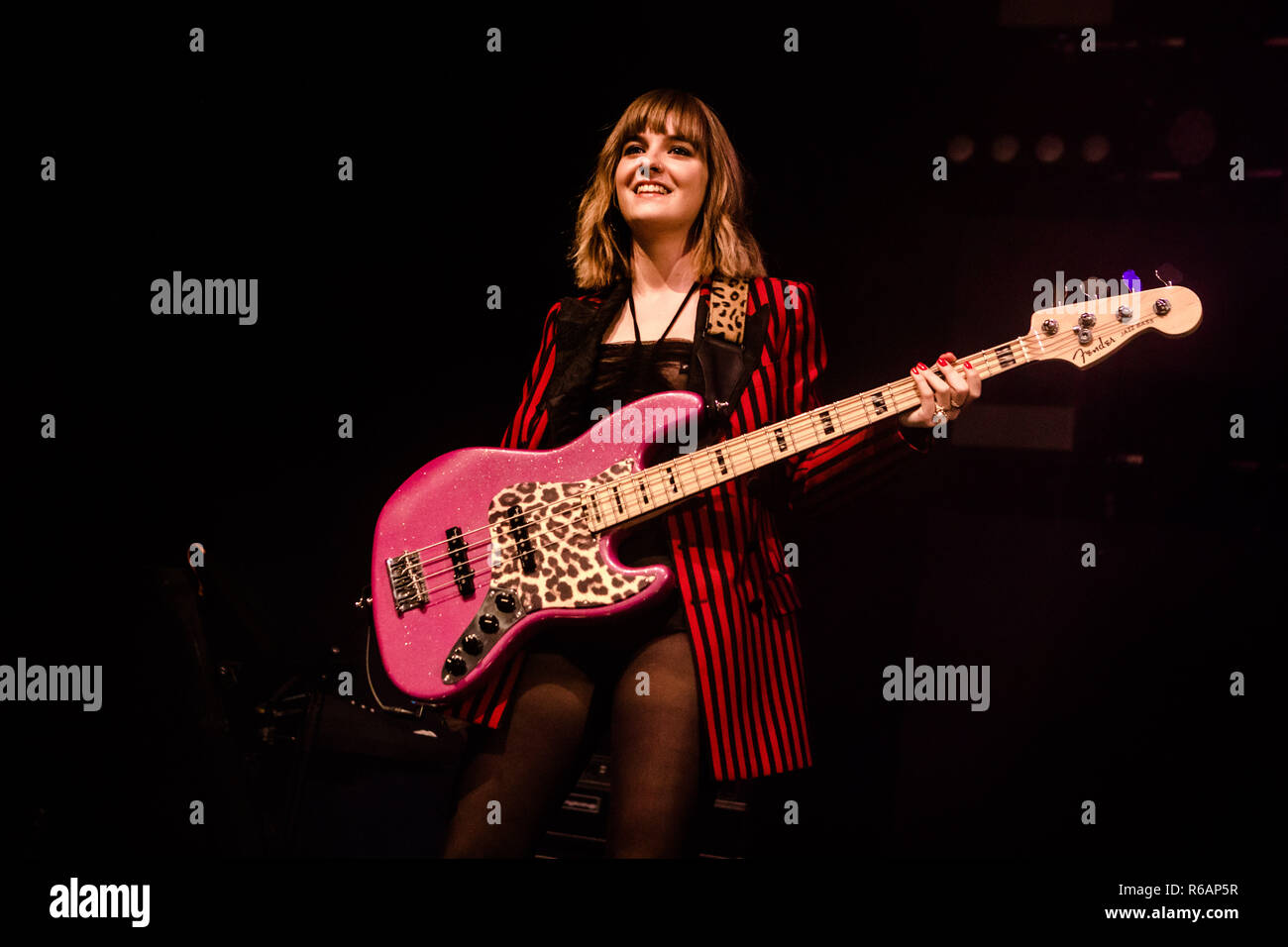 Maneskin esegue live at Fabrique in Milano, Italia, il 23 novembre 2018 Foto Stock