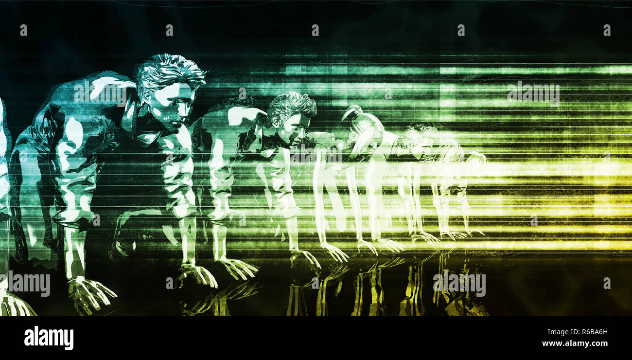 La rivoluzione digitale Foto Stock