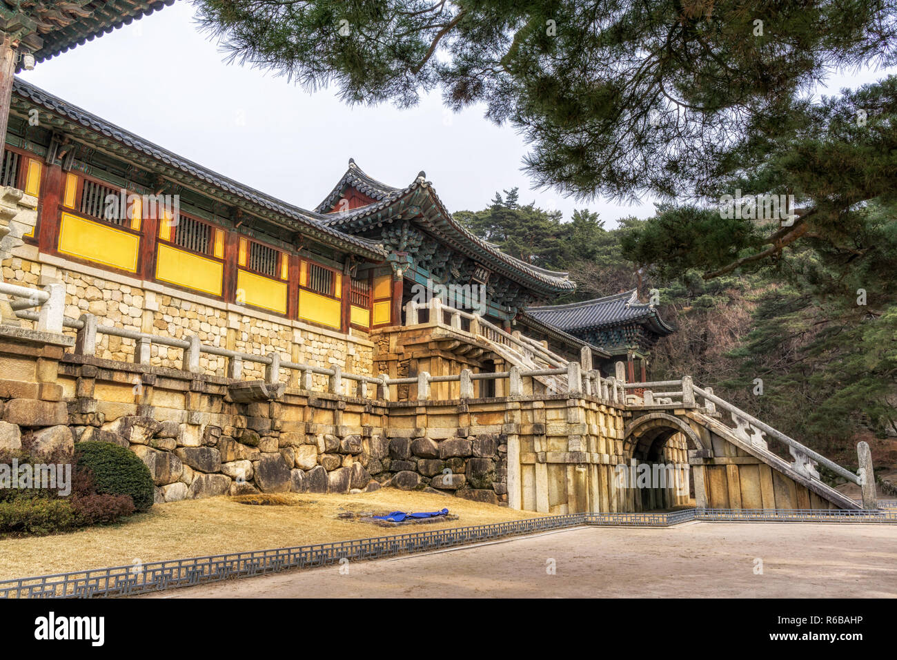 E cheongungyo baegungyo in bulguksa Foto Stock