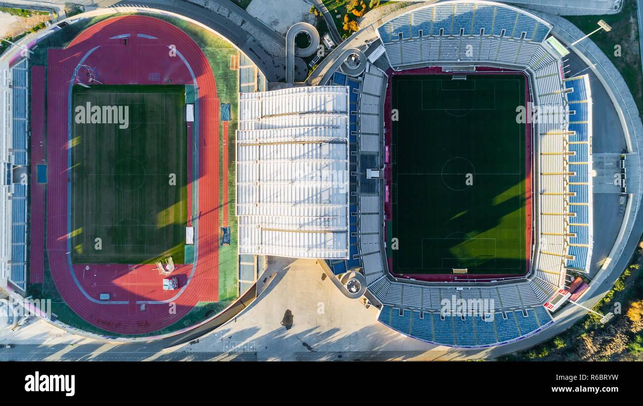 Antenna GSP stadium, Nicosia Foto Stock