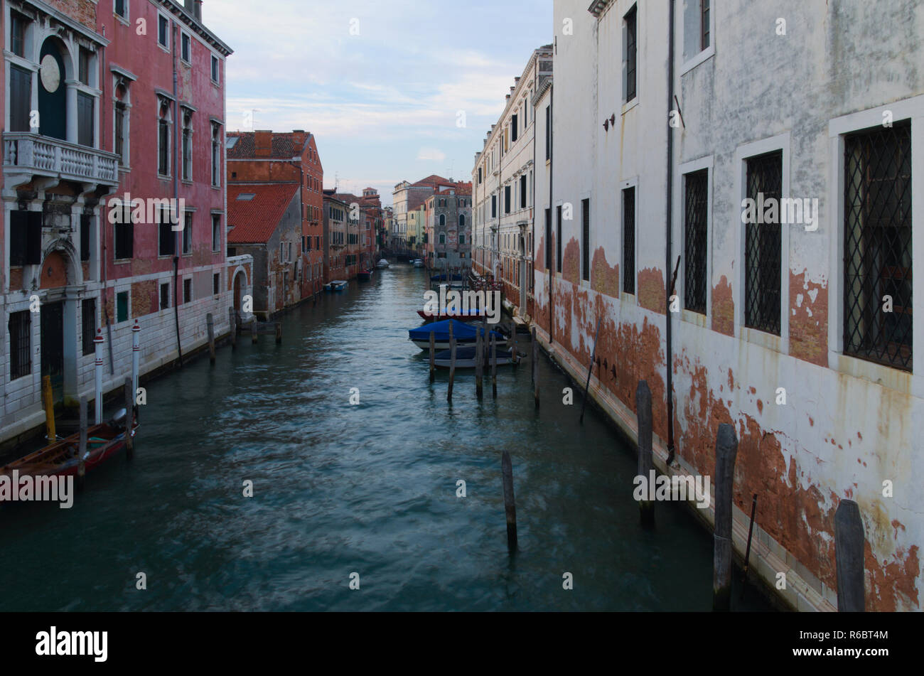 Canale di Venezia Italia Foto Stock