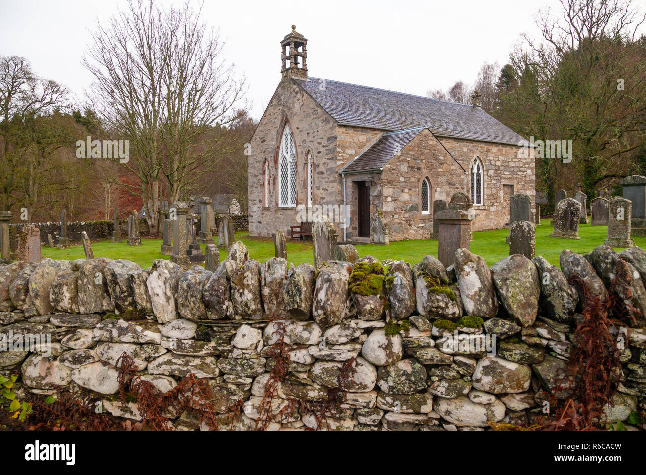 Dowally Chiesa Parrocchiale Dowally Perthshire Scozia Scotland Foto Stock