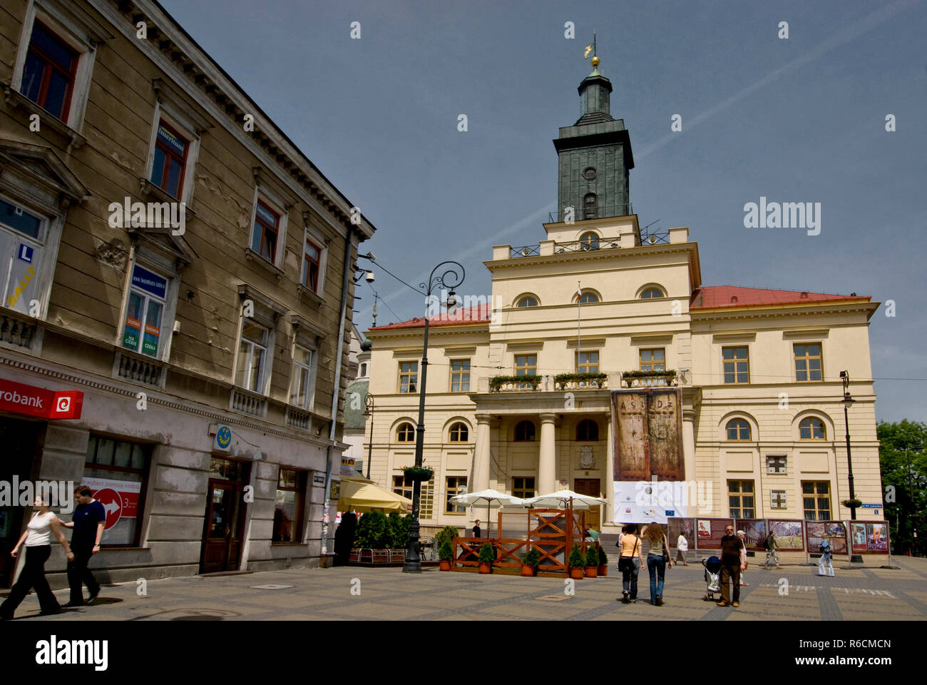 Polonia, Lublin, il nuovo municipio Foto Stock