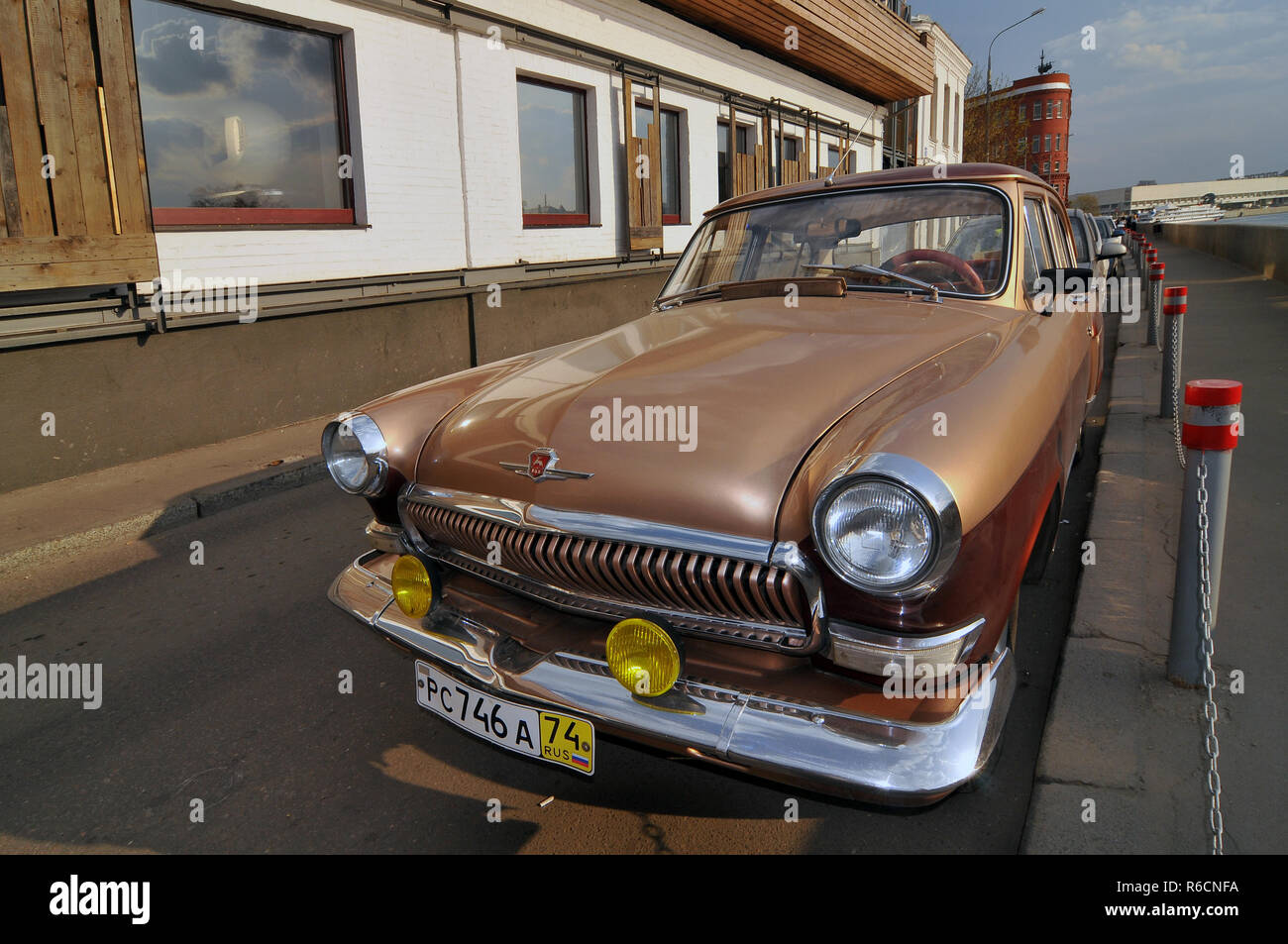 La Russia, Mosca, Gaz M21 Volga, la prima macchina a portare il nome di Volga Foto Stock