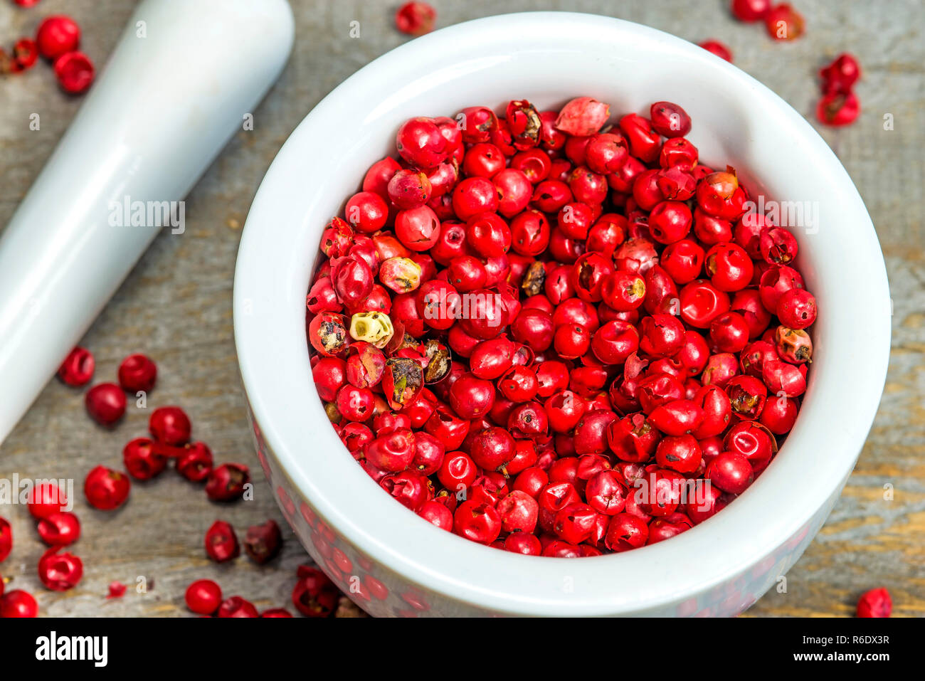 Pepe rosa Foto Stock