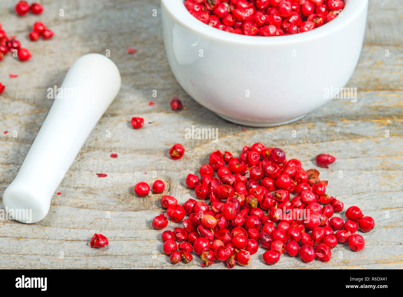 Pepe rosa Foto Stock