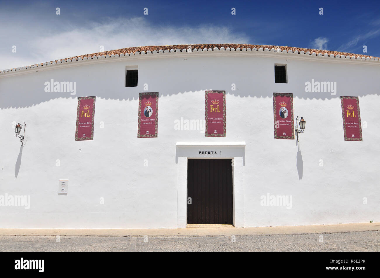 Plaza de Toros Ronda Corrida Goyesca Andalusia Spagna Foto Stock