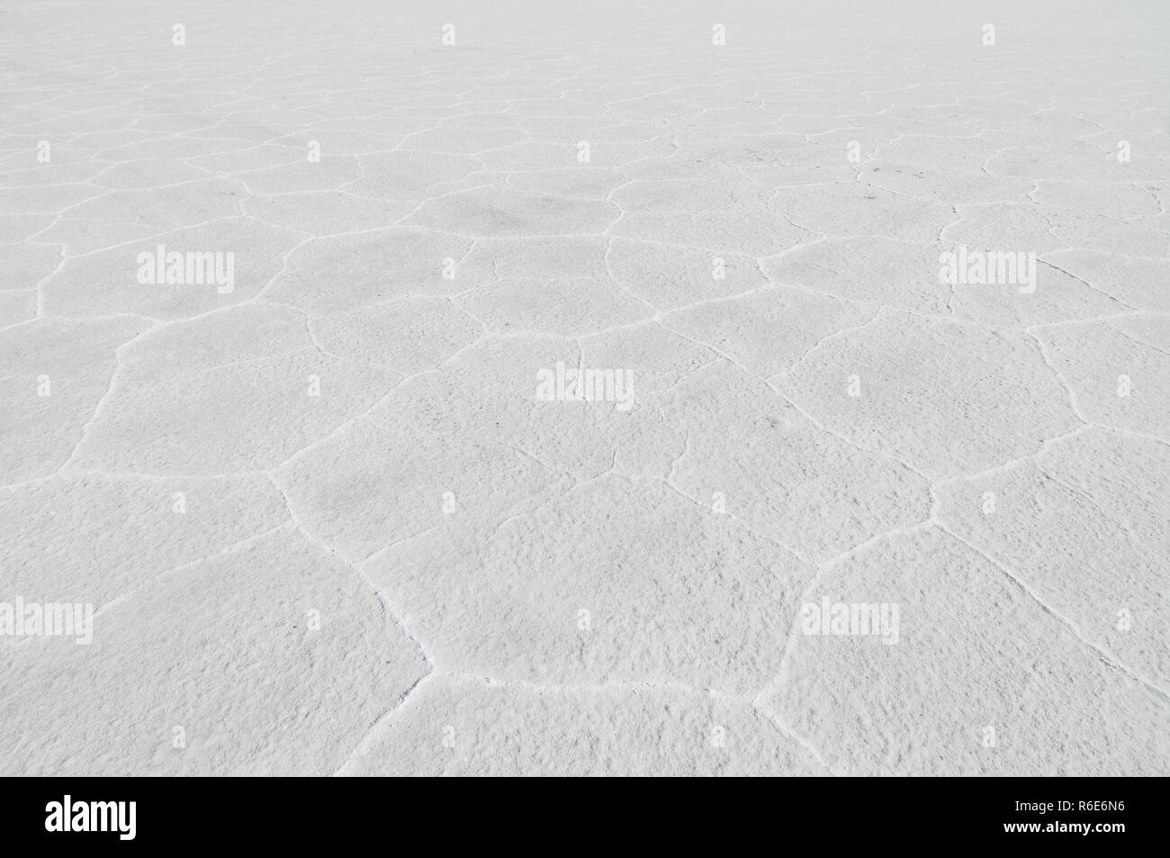 Salar de Uyuni, mondi più grande lago salato, Bolivia, Sud America Foto Stock