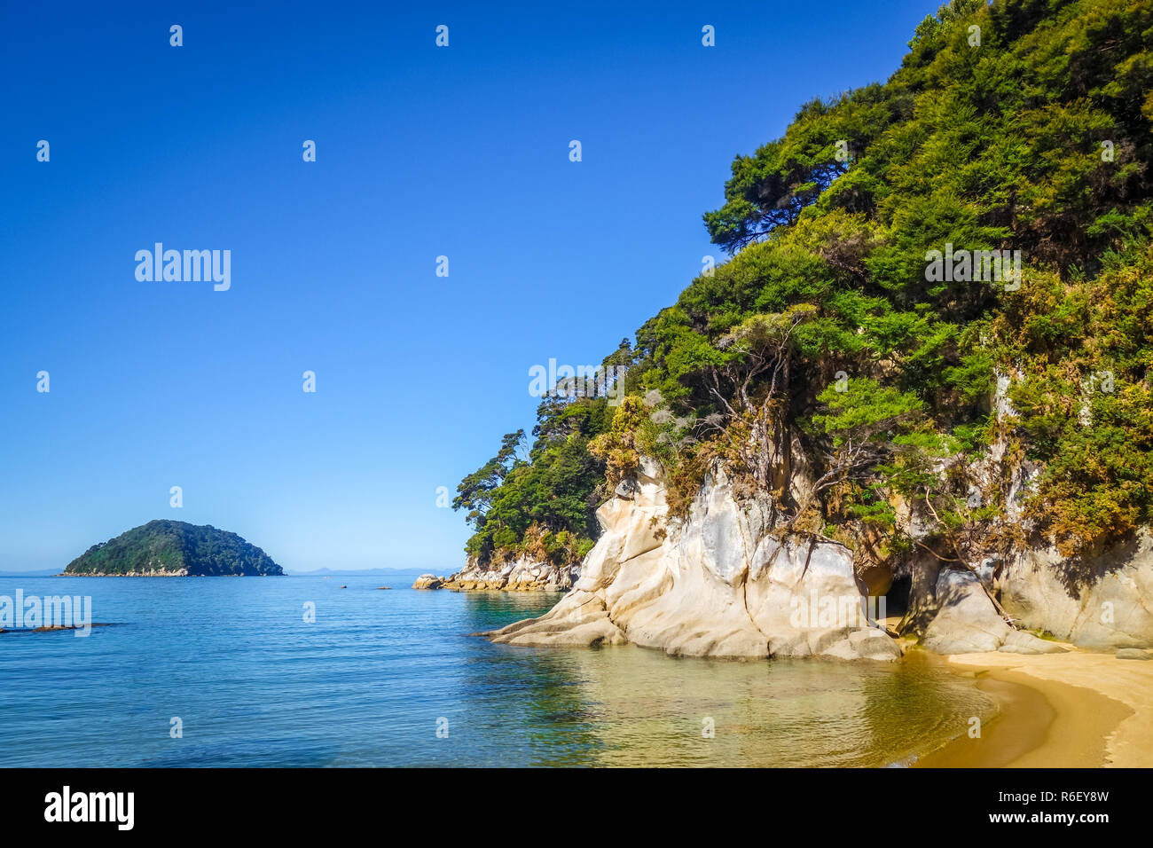Parco Nazionale di Abel Tasman, Nuova Zelanda Foto Stock