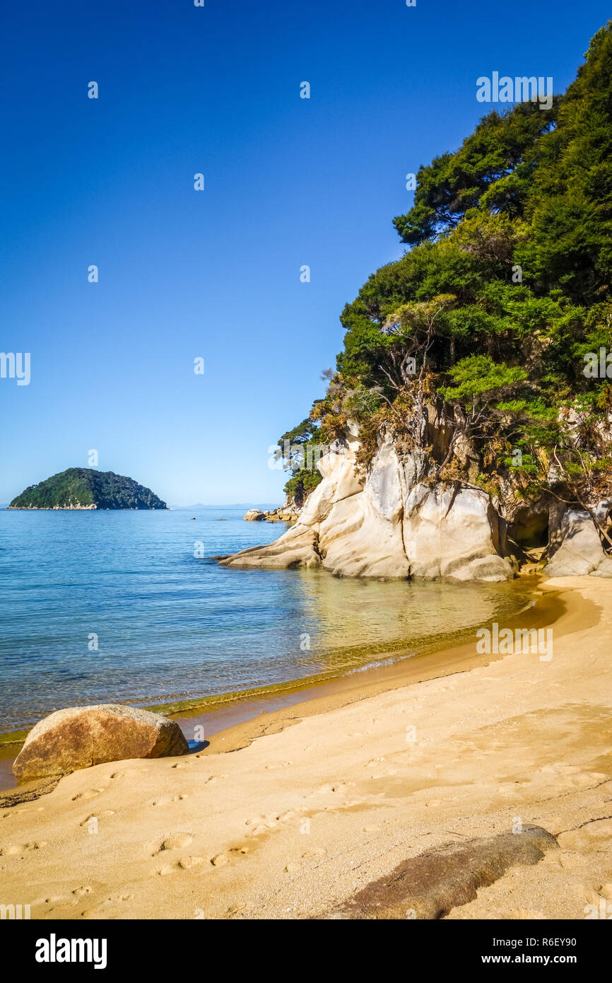 Parco Nazionale di Abel Tasman, Nuova Zelanda Foto Stock