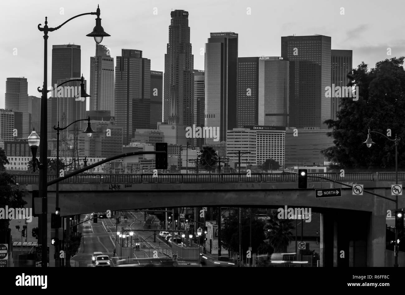 Mariachi Plaza, a est di Los Angeles Foto Stock