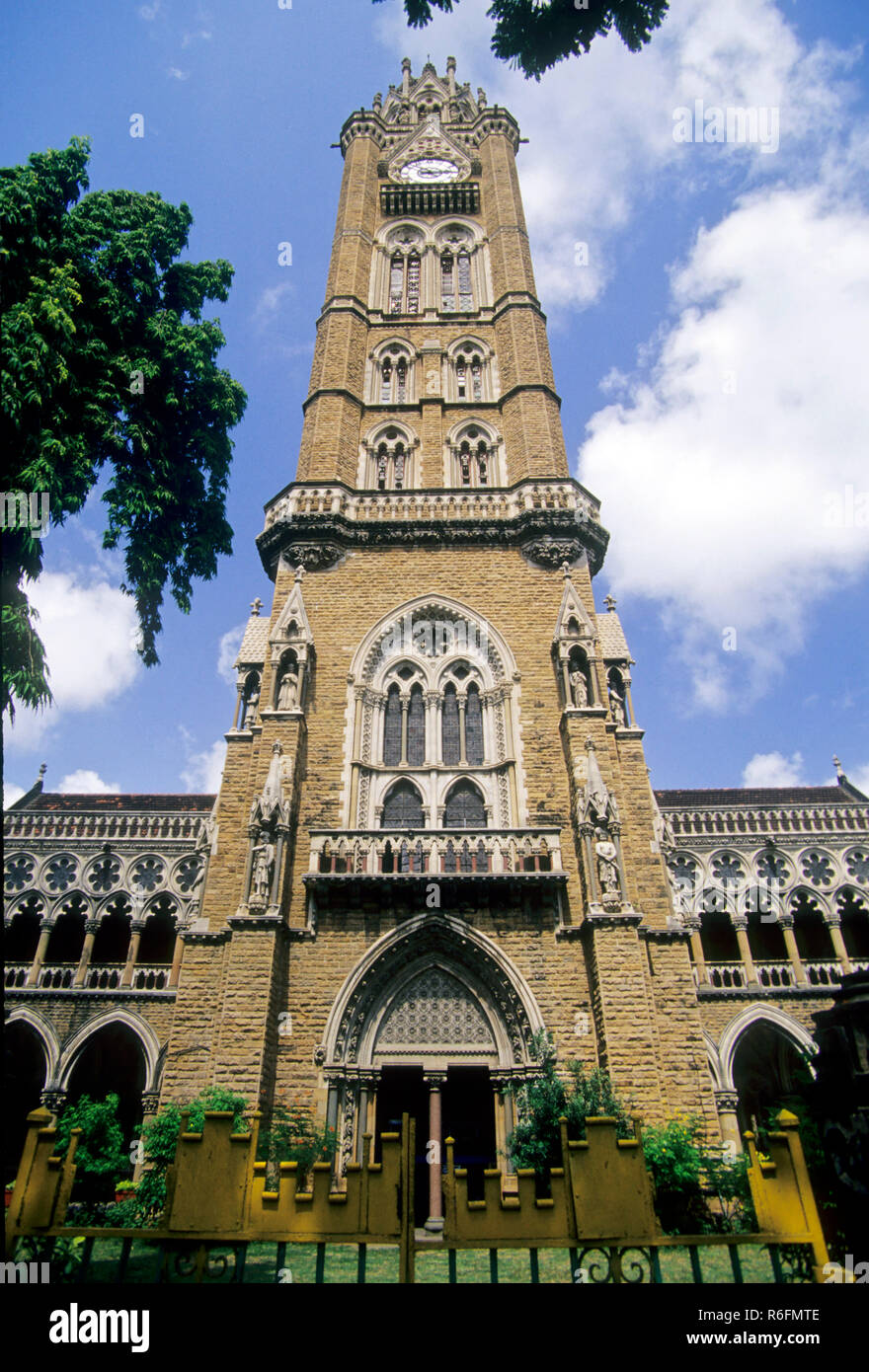 Raja bai Tower di Mumbai Bombay, Maharashtra, India Foto Stock