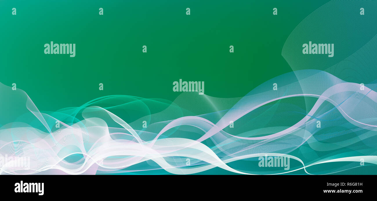 Linee banner di movimento Foto Stock