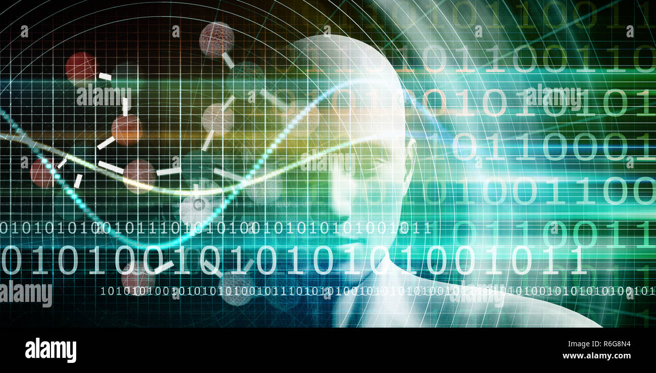 Imaging medico la scansione Foto Stock