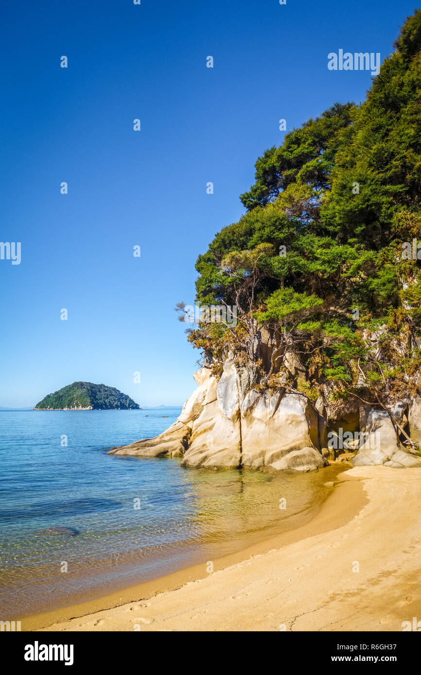 Parco Nazionale di Abel Tasman, Nuova Zelanda Foto Stock