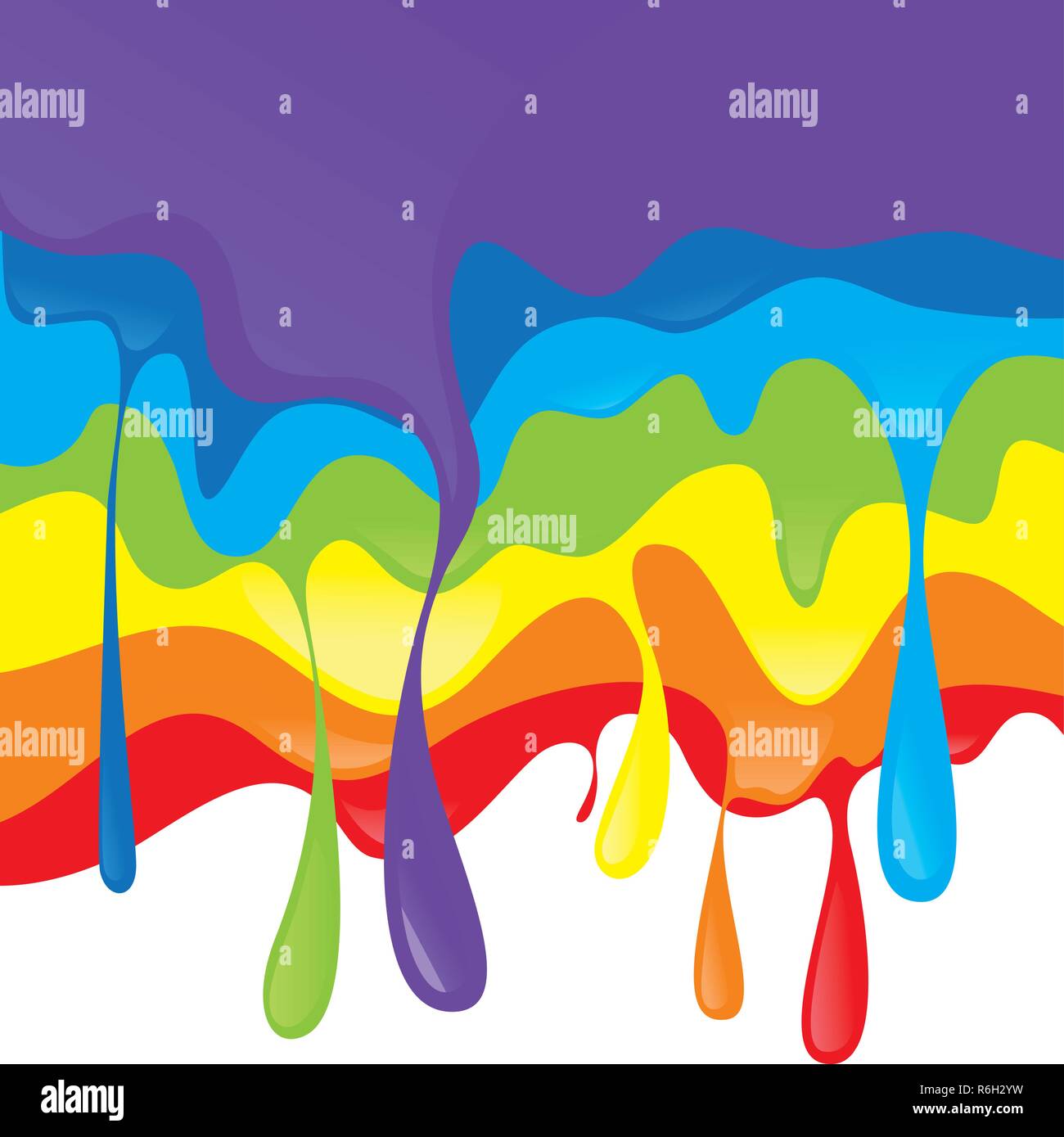 Rainbow design, abstract illustrazione vettoriale Illustrazione Vettoriale