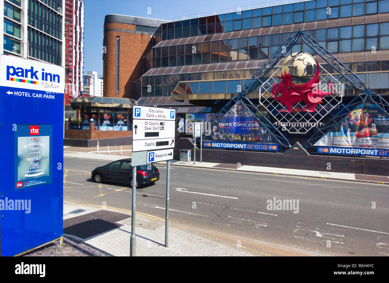 Motorpoint Arena, Cardiff Wales, Regno Unito Foto Stock